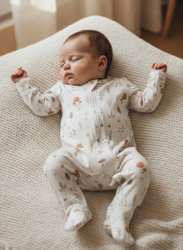 Forest Green Personalized Baby Gift Box