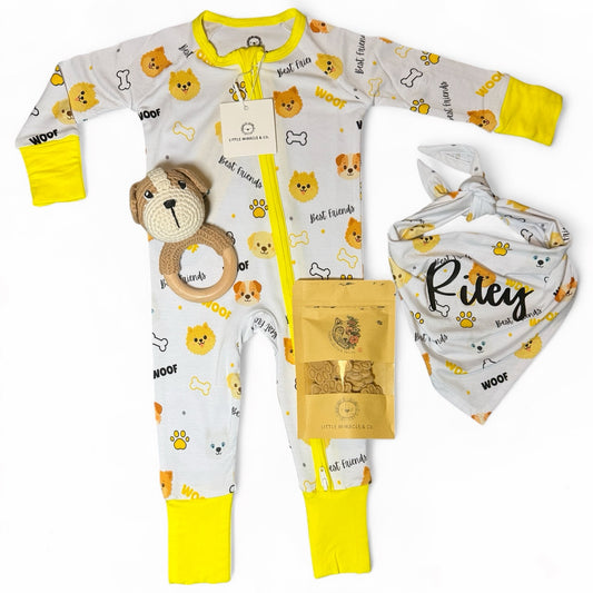 Baby’s Best Friend Matching PJ Set 🐶