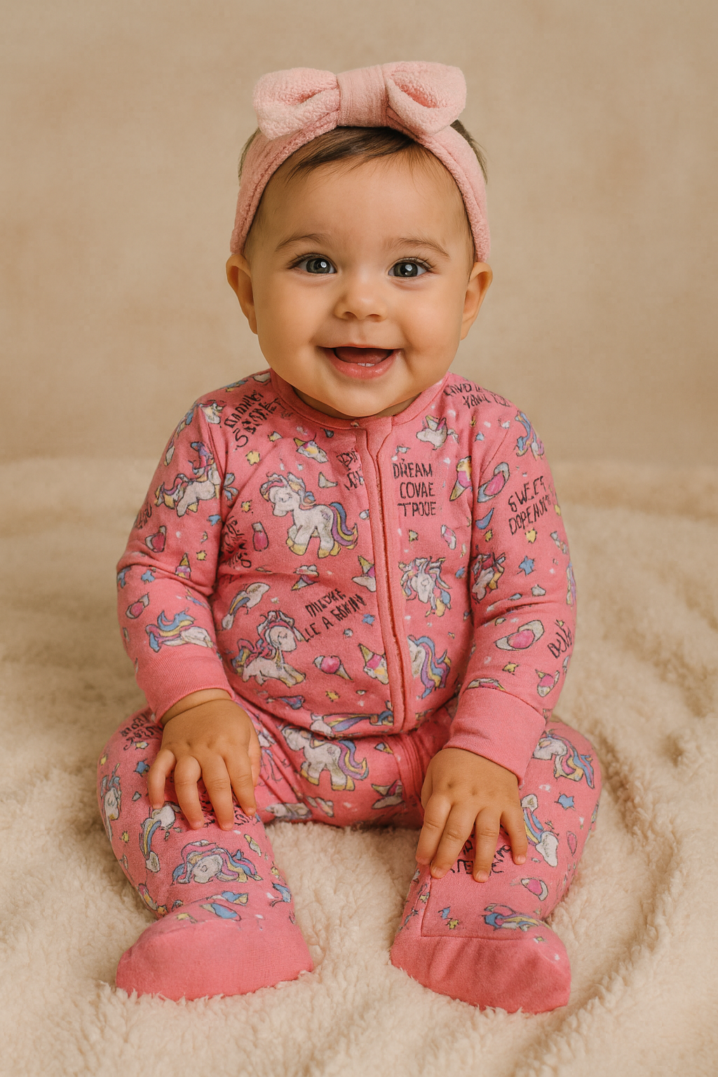 🦄 Dreamy Unicorn Bamboo Zippy Pajama – Little Miracle & Co.