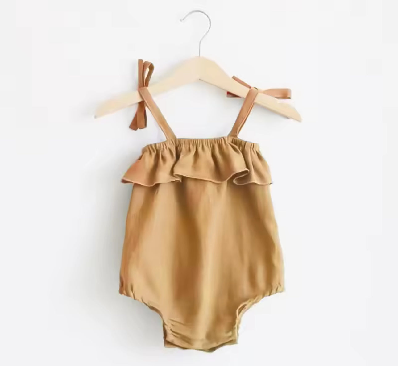 ☀️ Golden Hour Ruffle Romper