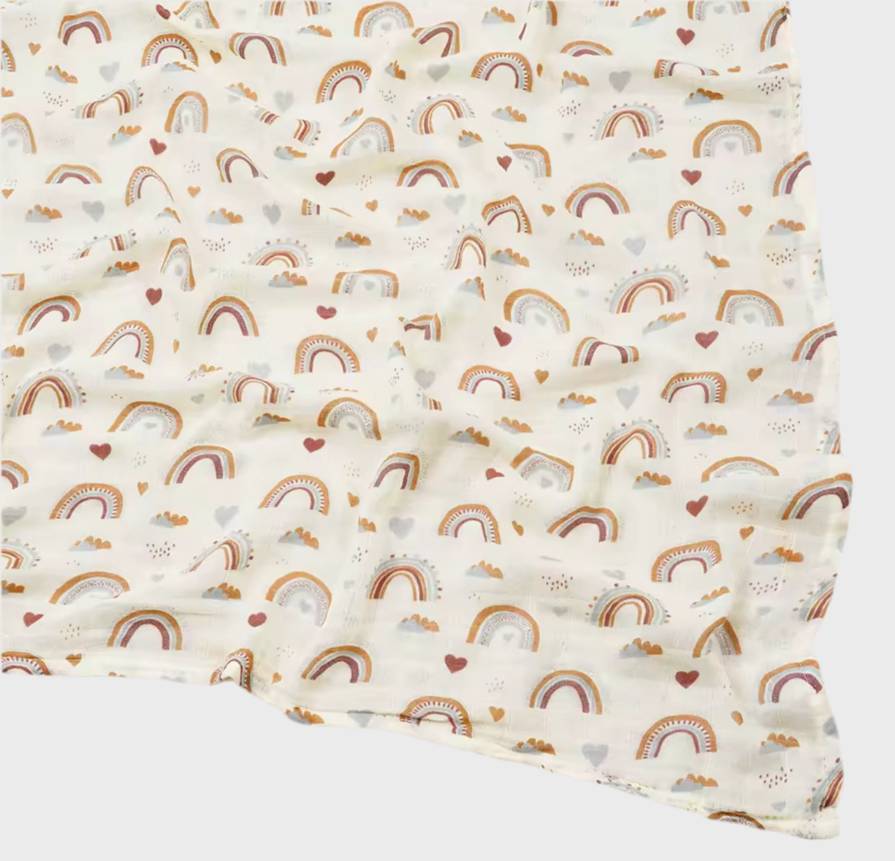 🌞 47x43inch Cotton Baby Muslin Swaddle Blanket