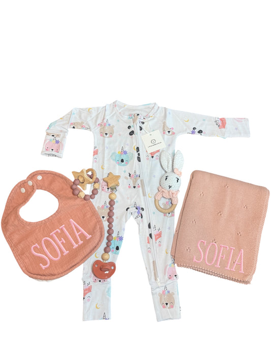 🌙 Dreamland Personalized Baby Gift Set