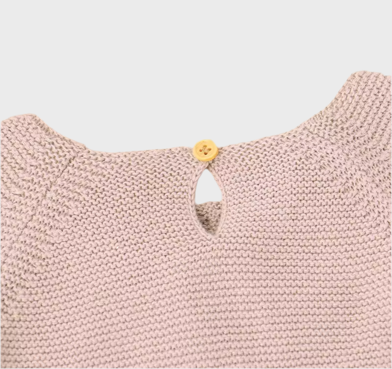 🌷  Dusty Rose Knit Heritage Romper