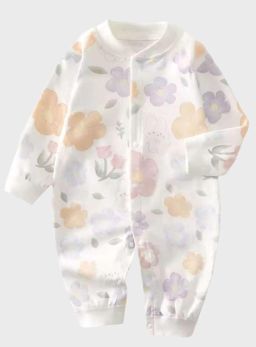 🌸 Blossom Dreams Footed Pajama