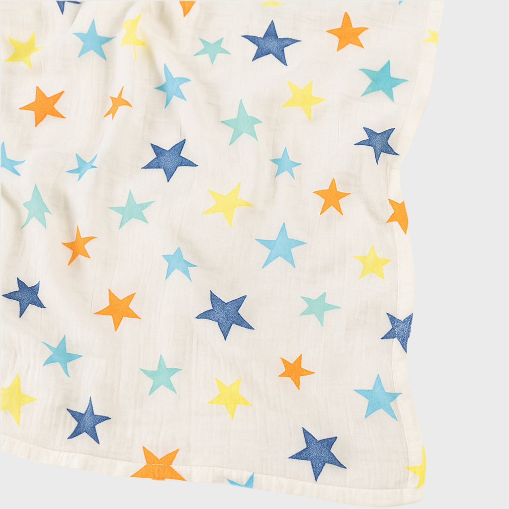 🌞 47x43inch Cotton Baby Muslin Swaddle Blanket