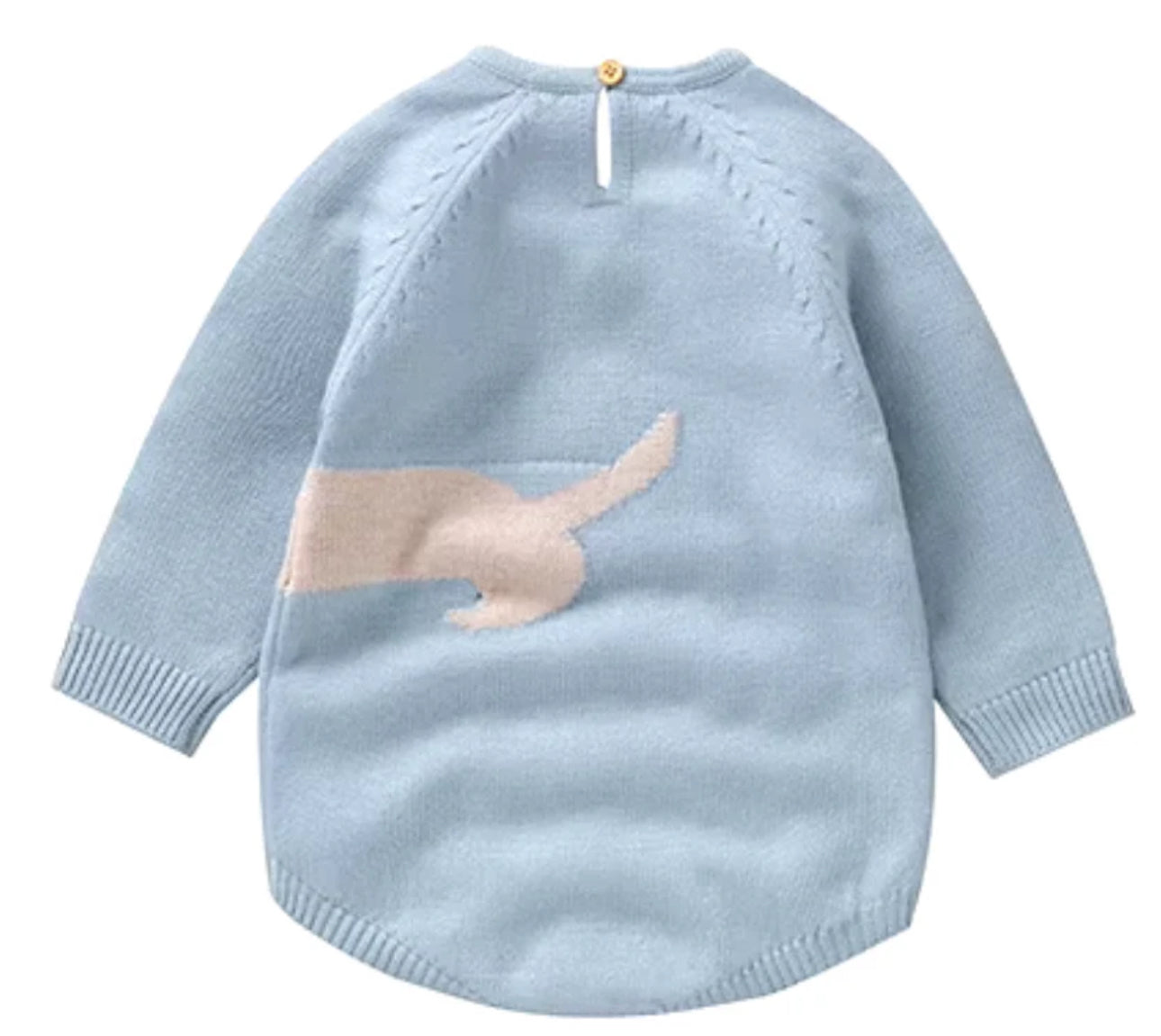 🐾 Puppy Love Knit Romper