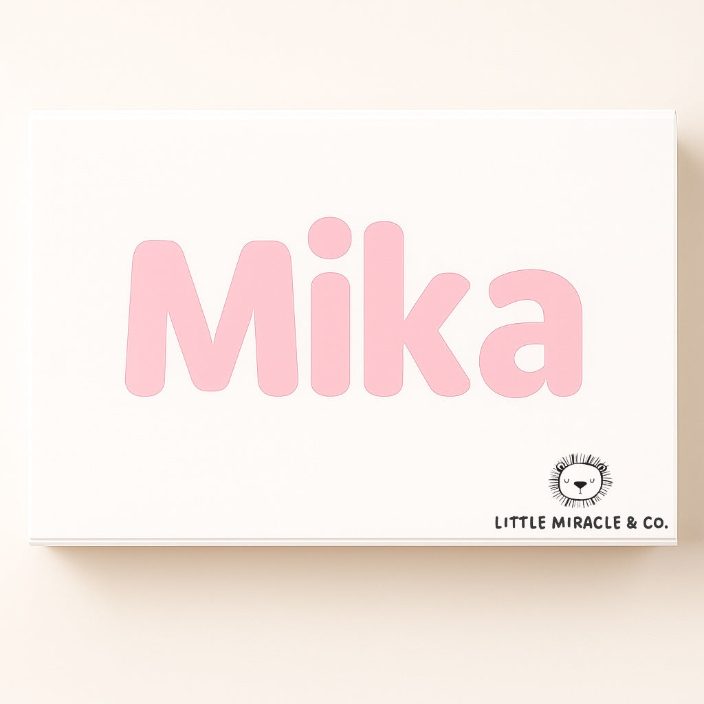 🎁 Personalized Baby Name Magnetic Gift Box