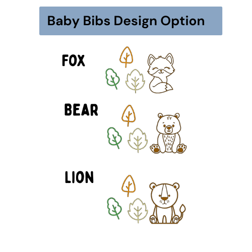 🦊 Woodland Wonder Set - 2 Piece Pajama and Personalized Bib Set