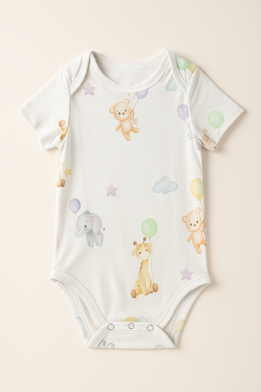 🎈 Balloon Dreams Bamboo Onesie