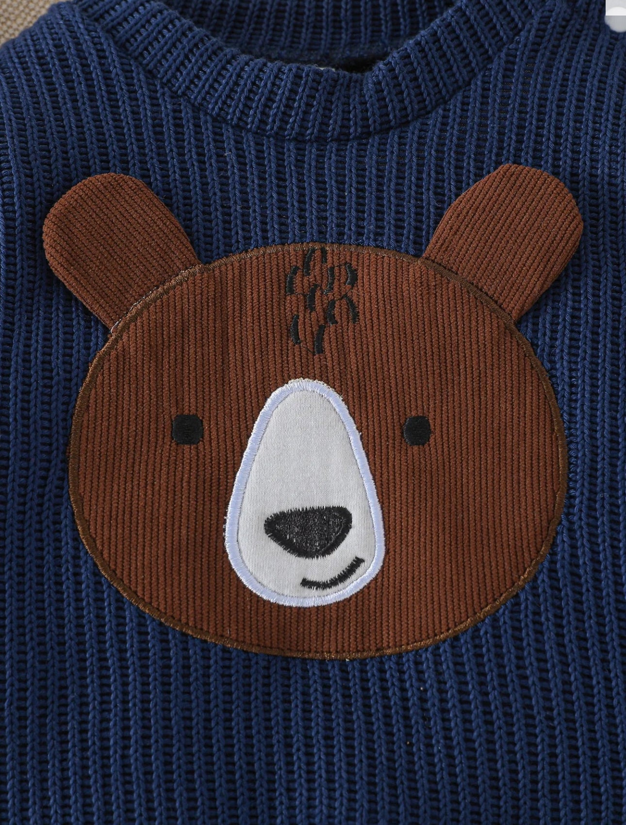 🧸 Bear Hug Knit Sweater