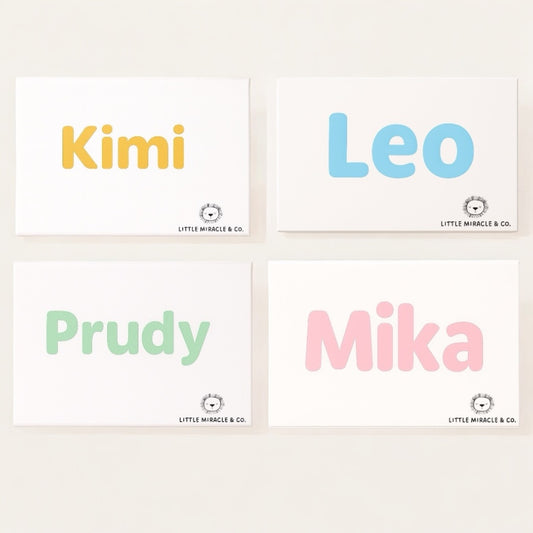 🎁 Personalized Baby Name Magnetic Gift Box