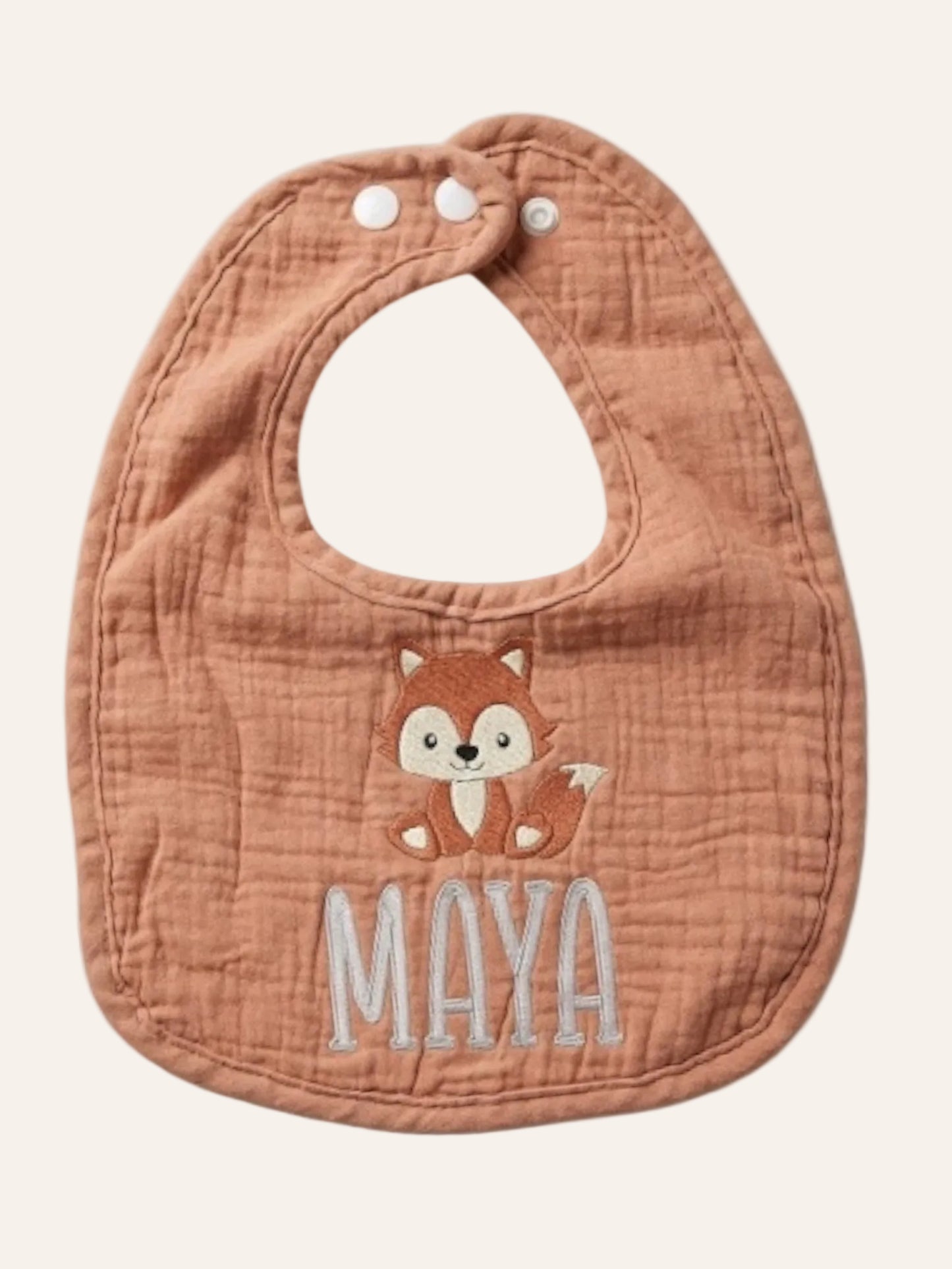 Personalized Embroidered Baby Bib