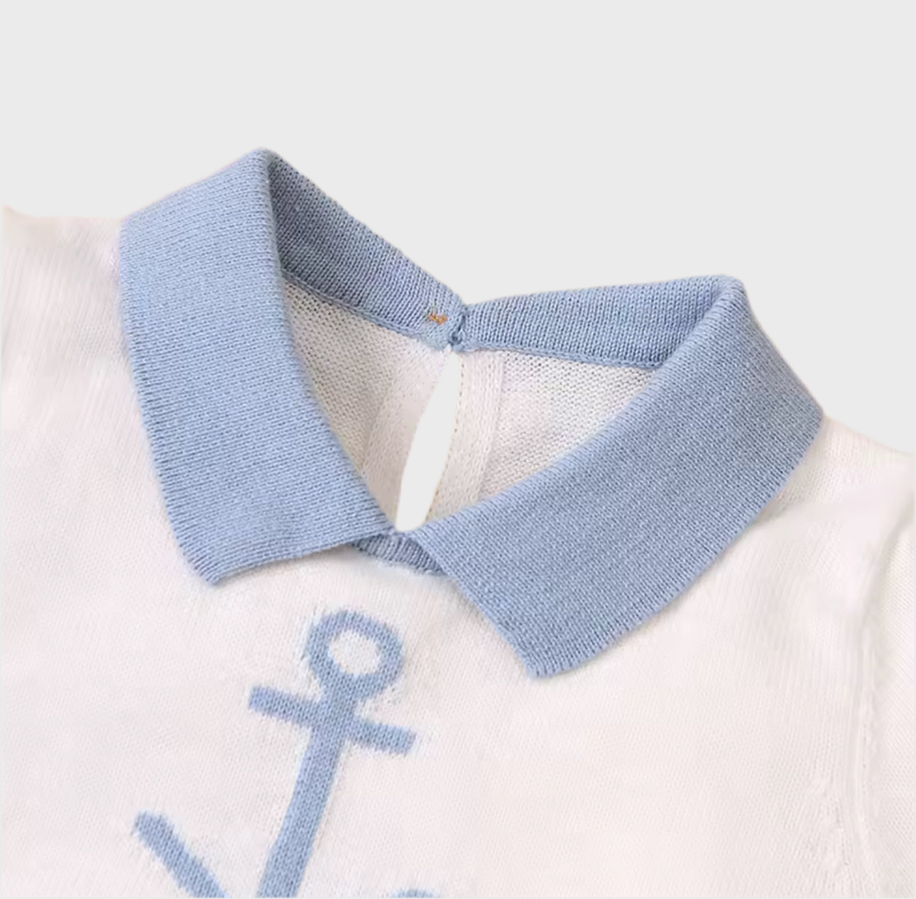 ⚓️ Little Sailor Knit Romper