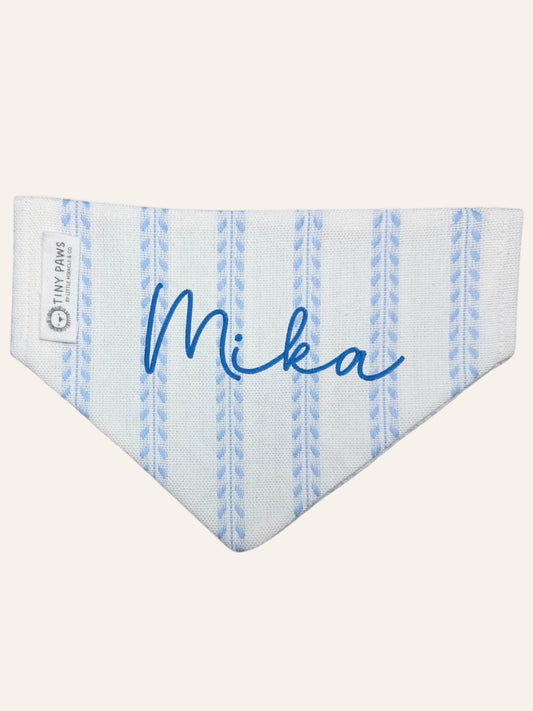Classy Blue Dog Bandana