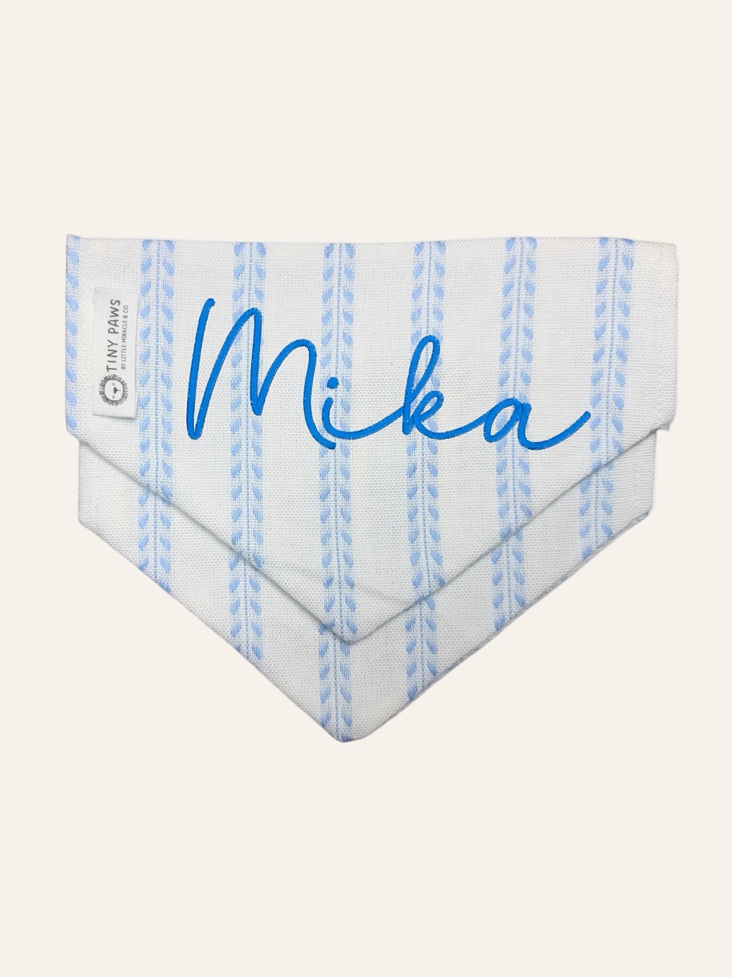 Classy Blue Dog Bandana