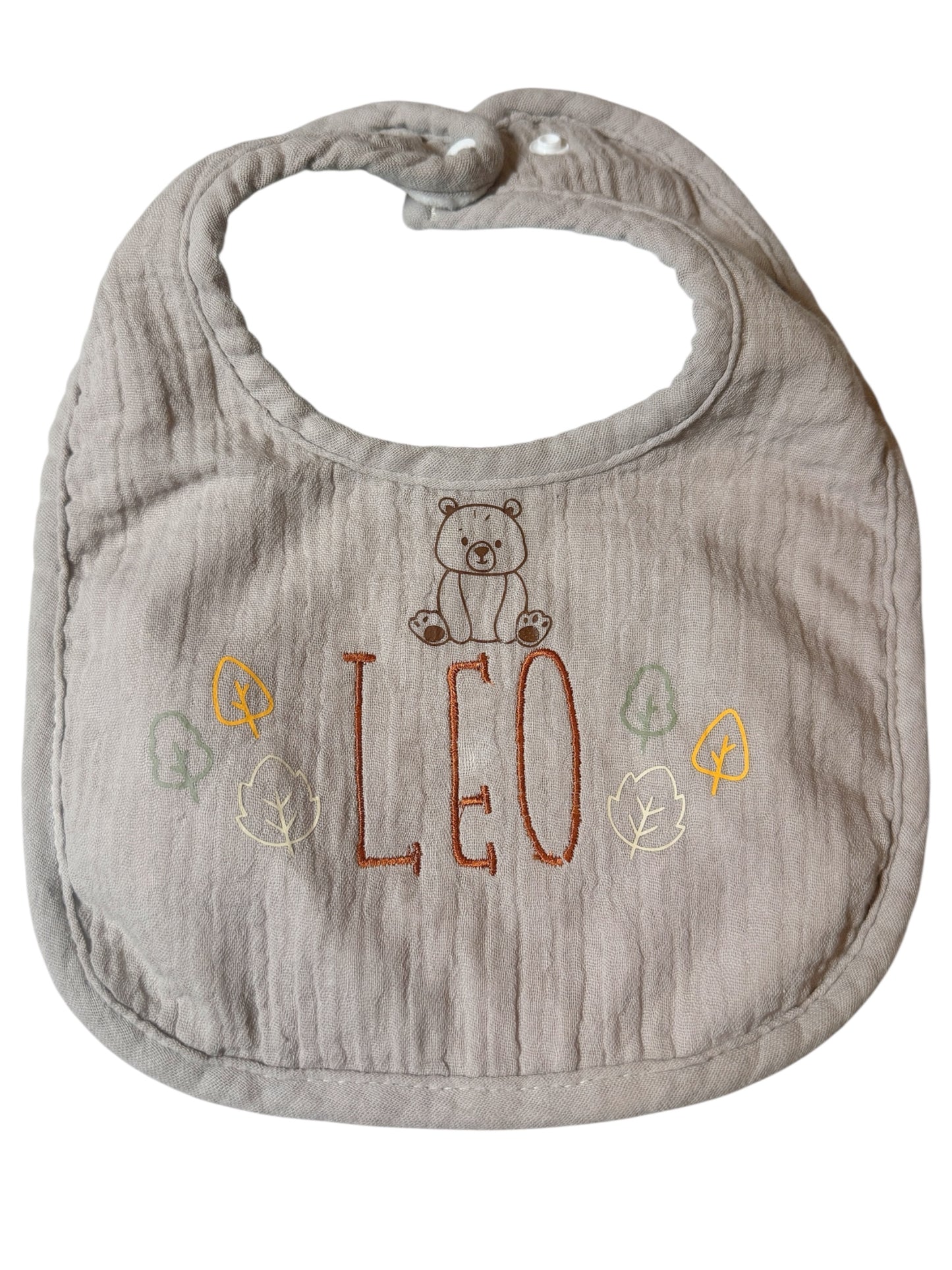 🦊 Woodland Wonder Set - 2 Piece Pajama and Personalized Bib Set