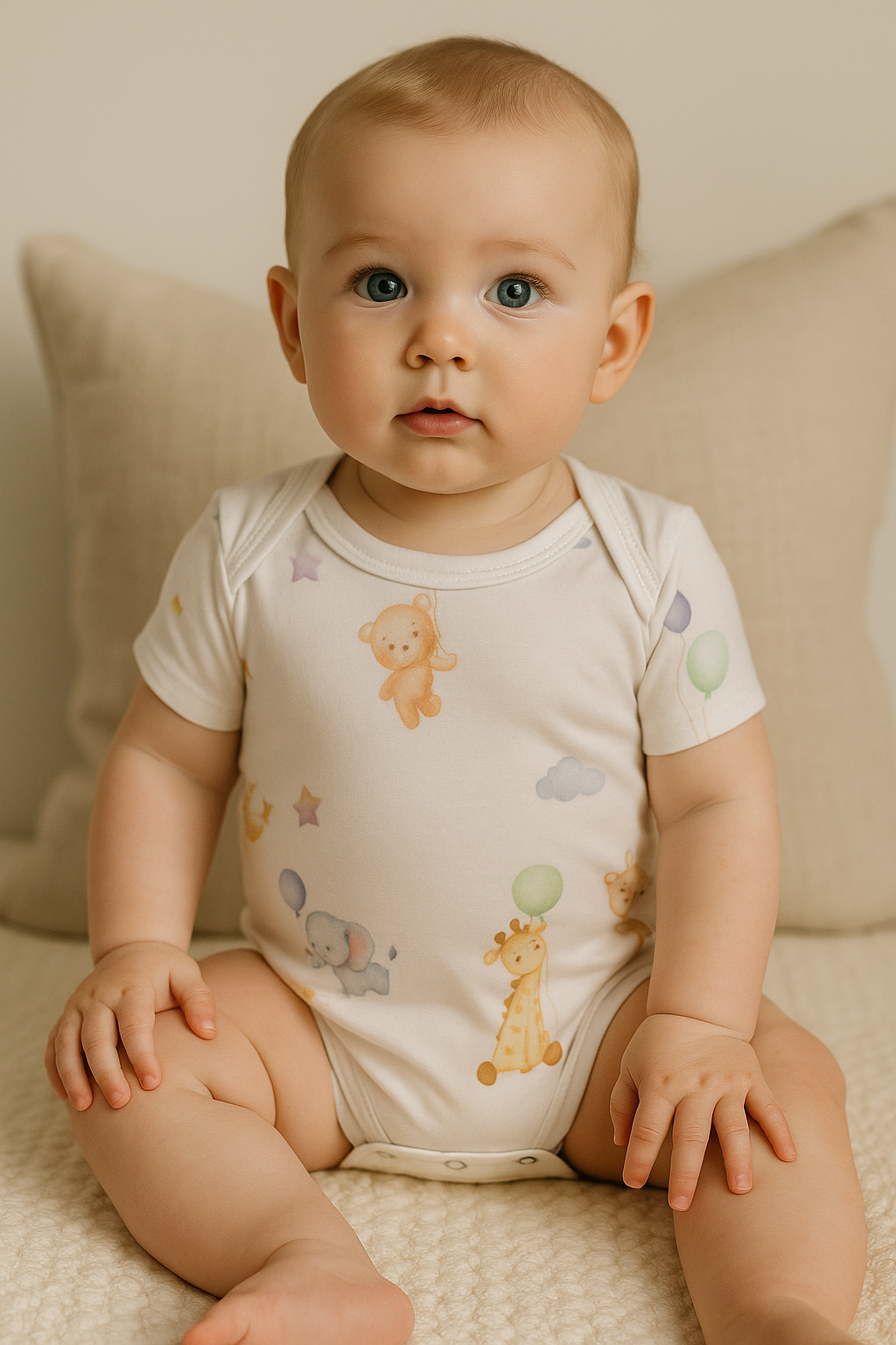 🎈 Balloon Dreams Bamboo Onesie