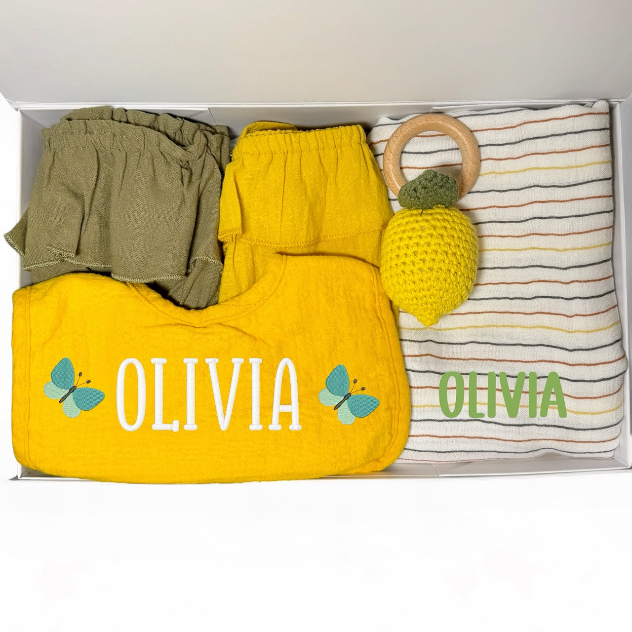 🍋 Sunny Citrus Baby Gift Box