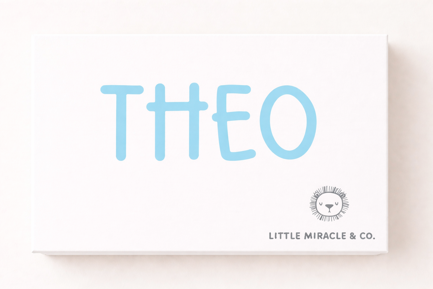Little Lion Personalized Baby Gift Box