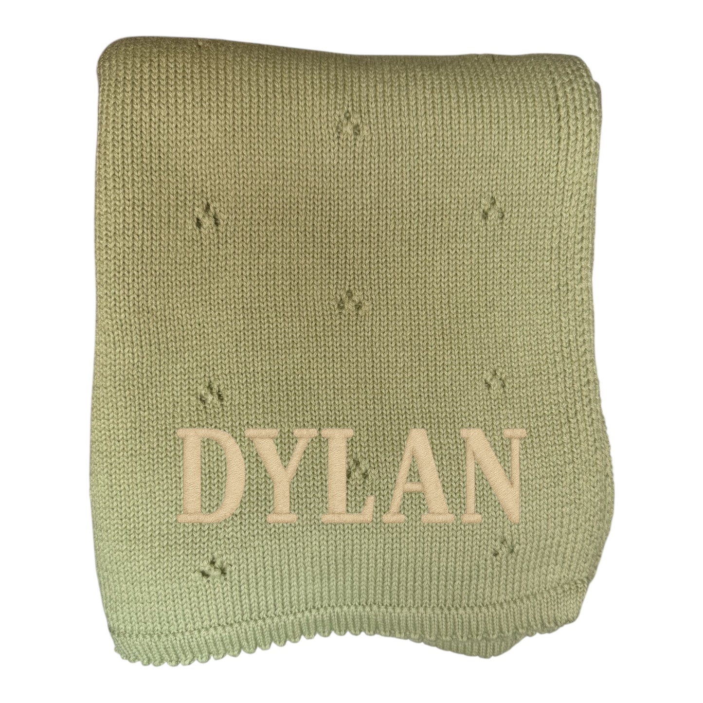 Forest Green Personalized Baby Gift Box