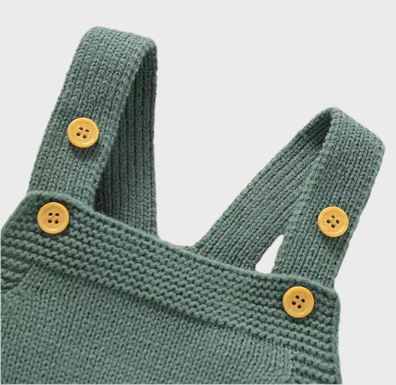 🌿 Leave Green Knitted Bodysuit