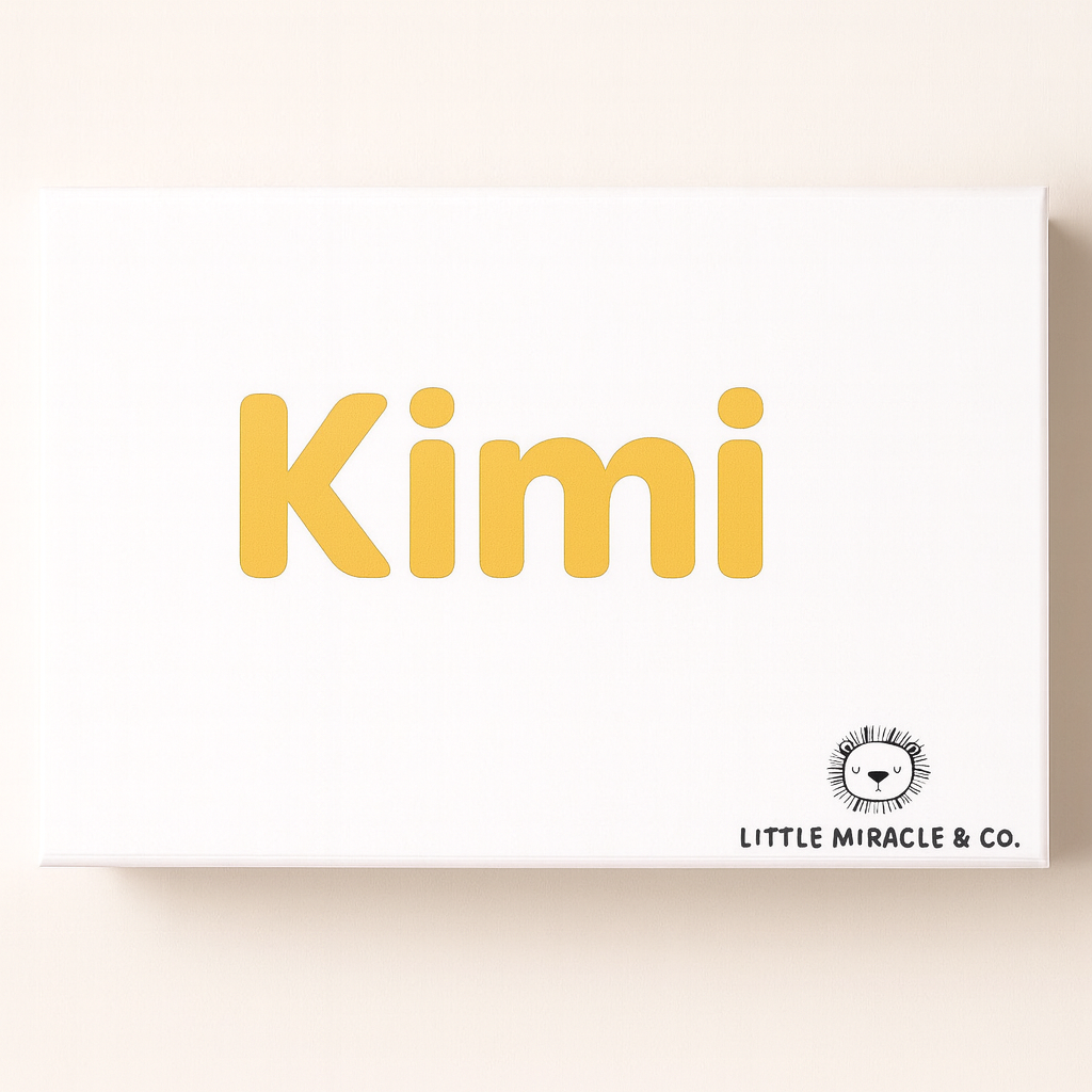 🎁 Personalized Baby Name Magnetic Gift Box
