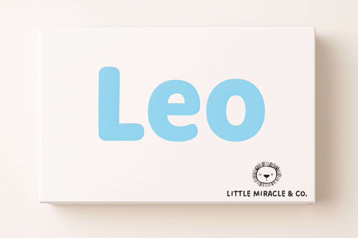 🎁 Personalized Baby Name Magnetic Gift Box